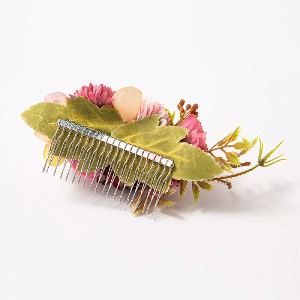 Boho Floral Bridal Hair Combs