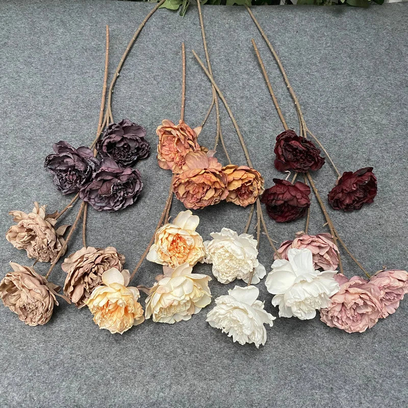Artificial Dried Peonies