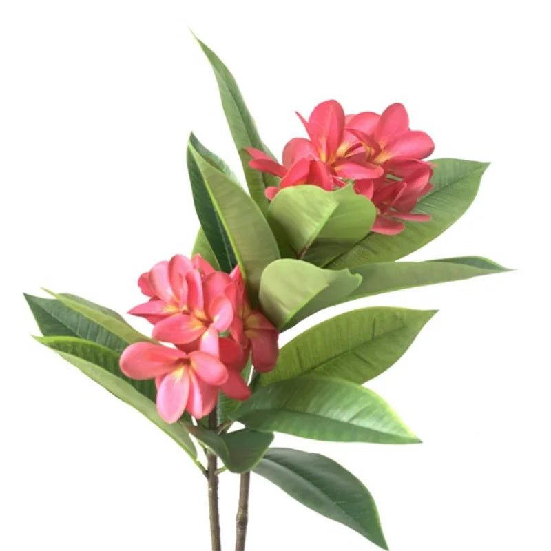 Beautiful Artificial Frangipani Plumeria Branch