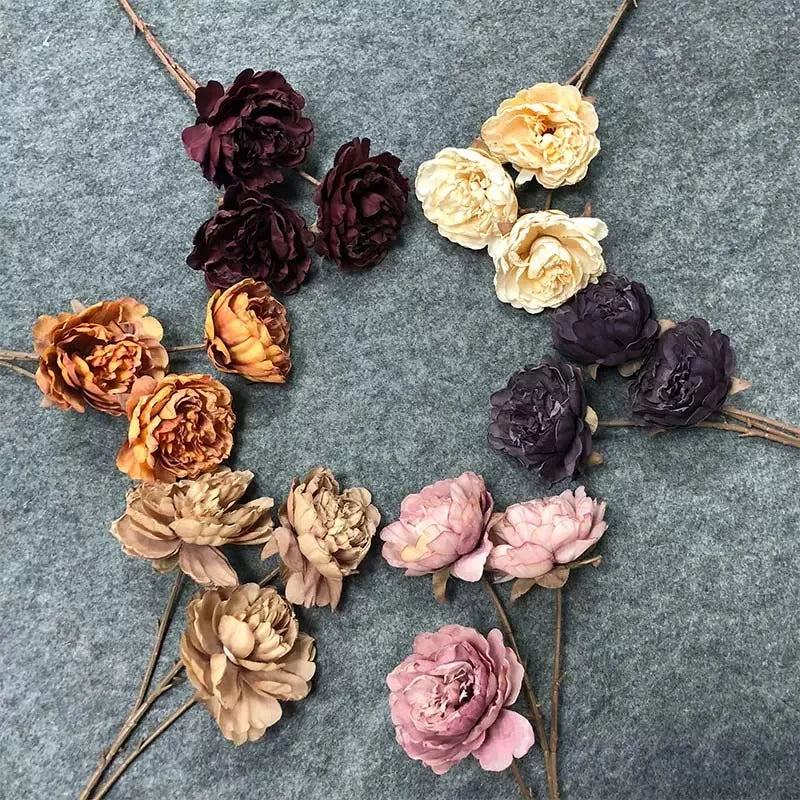 Artificial Dried Peonies