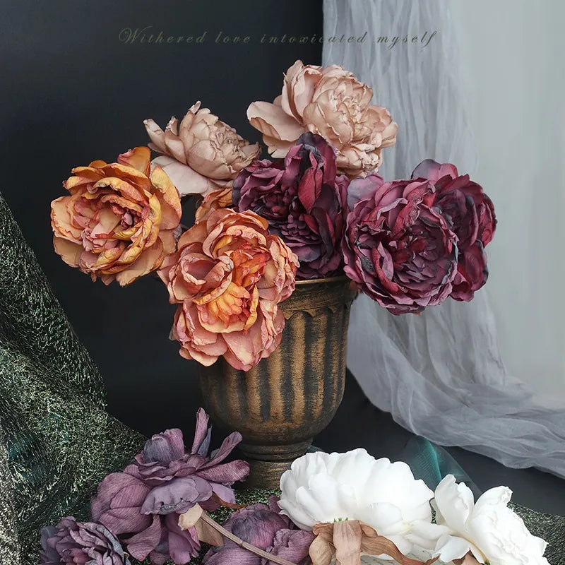 Artificial Dried Peonies