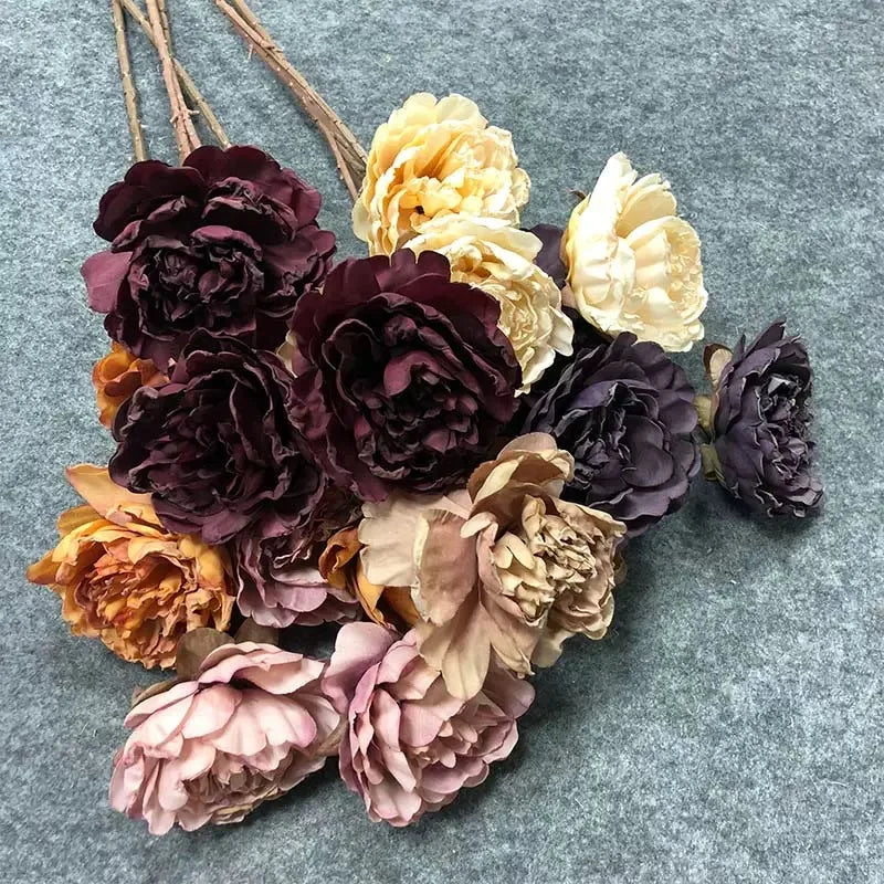 Artificial Dried Peonies