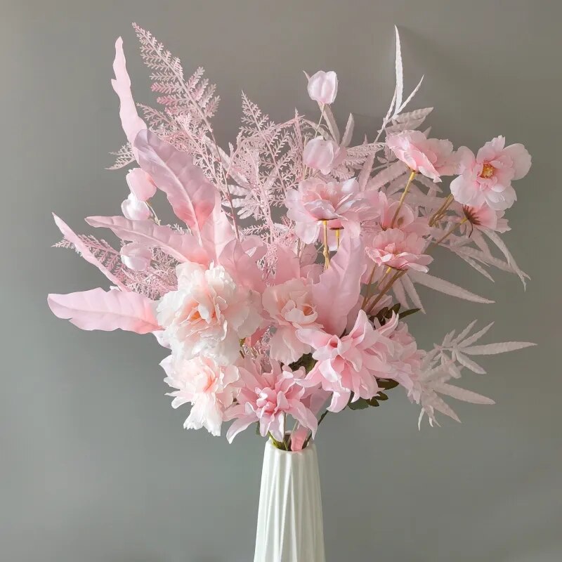 Pretty Pink Artificial Flowers