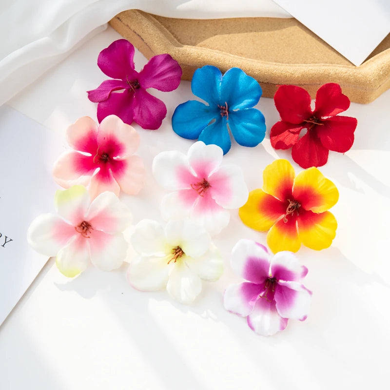 50PC Pretty Artificial Hibiscus Flower Heads