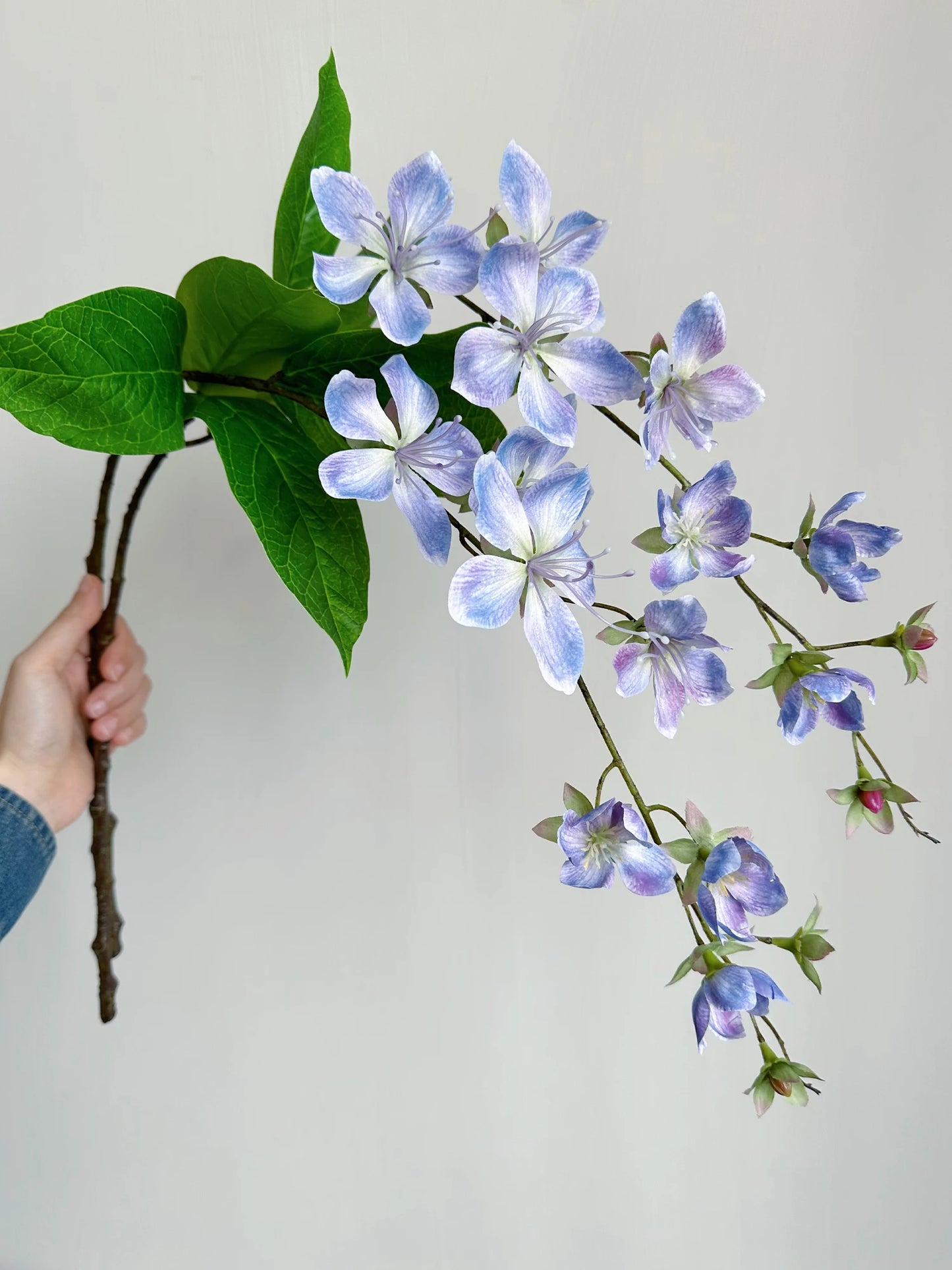 Beautiful Branch of Artificial Hanging Jasmine Flowers