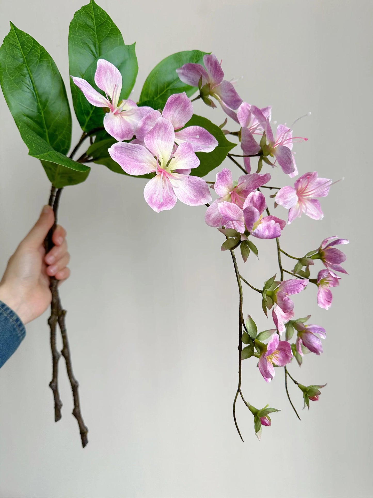 Beautiful Branch of Artificial Hanging Jasmine Flowers