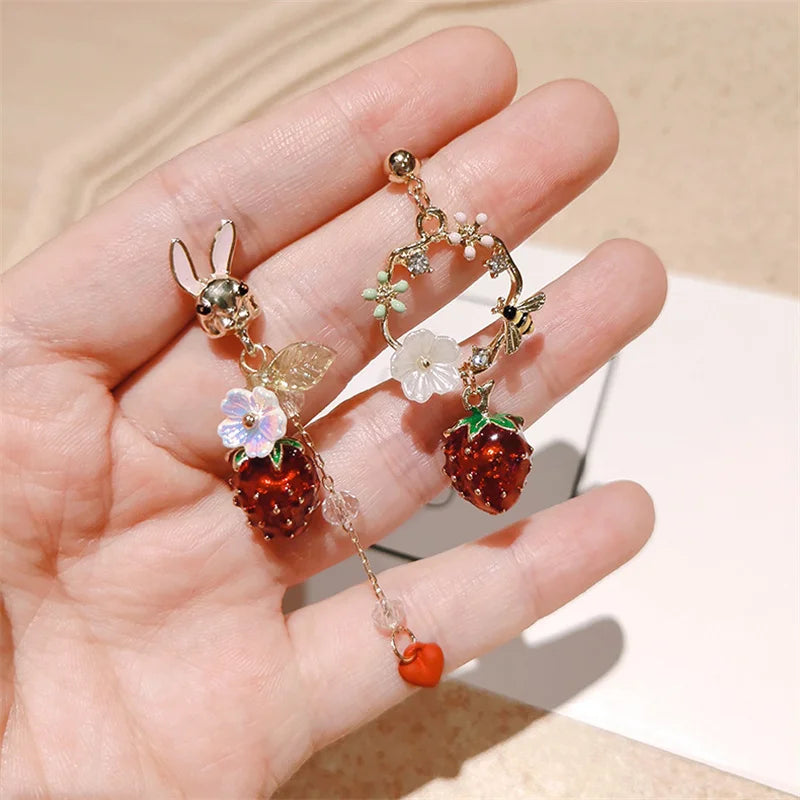 Cute Flower Pet Earrings