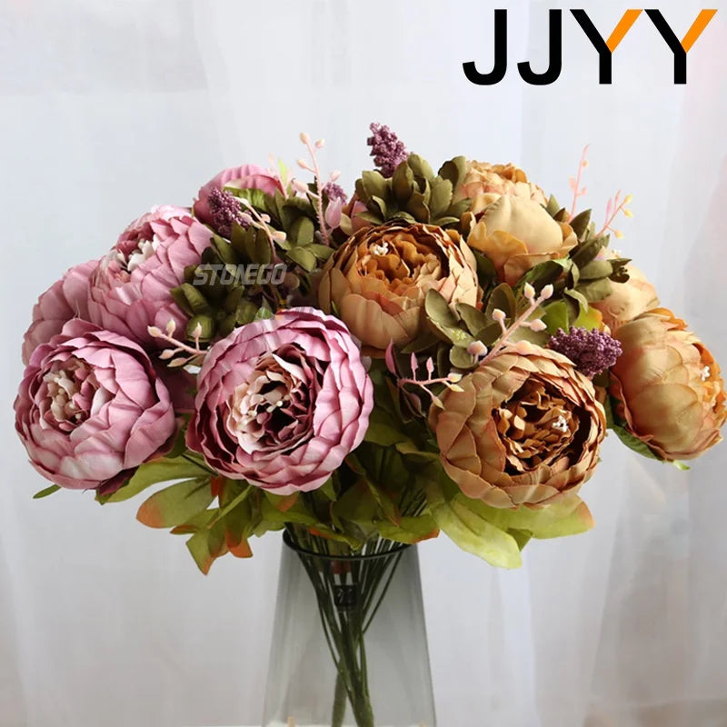 European Style Peony Artificial Flowers