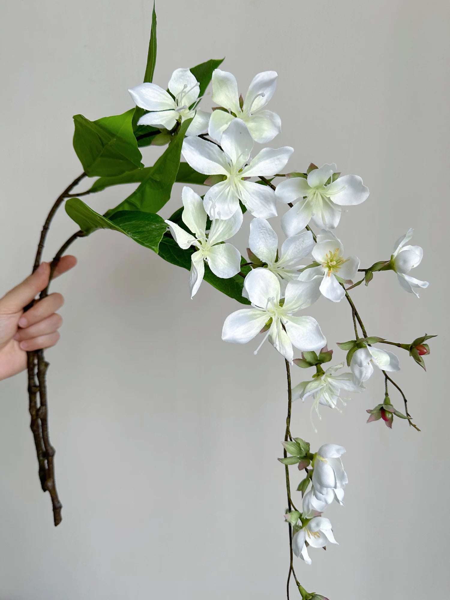 Beautiful Branch of Artificial Hanging Jasmine Flowers