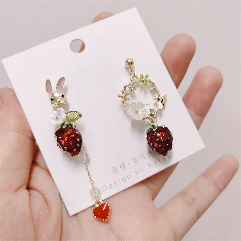 Cute Flower Pet Earrings