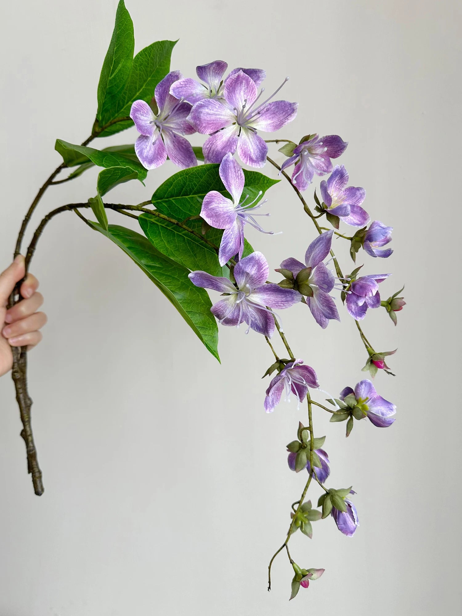 Beautiful Branch of Artificial Hanging Jasmine Flowers