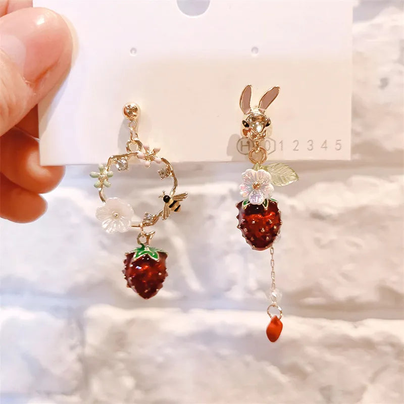 Cute Flower Pet Earrings