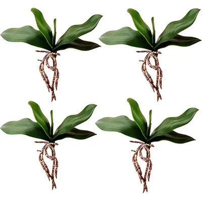 3 Sizes Artificial Butterfly Orchid Leaf