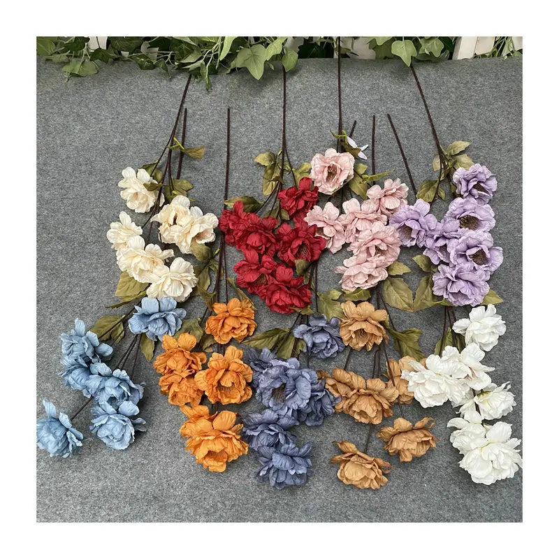 Artificial Peony Flowers