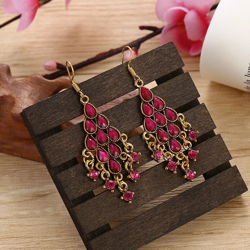 Retro Geometric Ladies Earrings