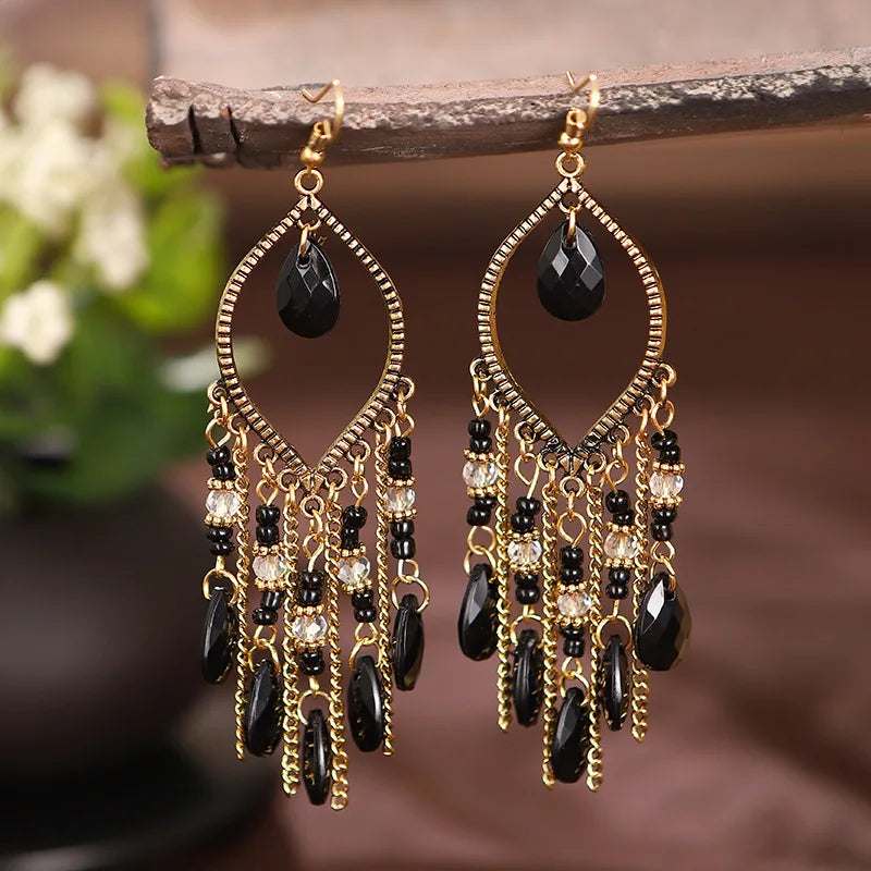 Classic Vintage Bohemian Crystal Earrings