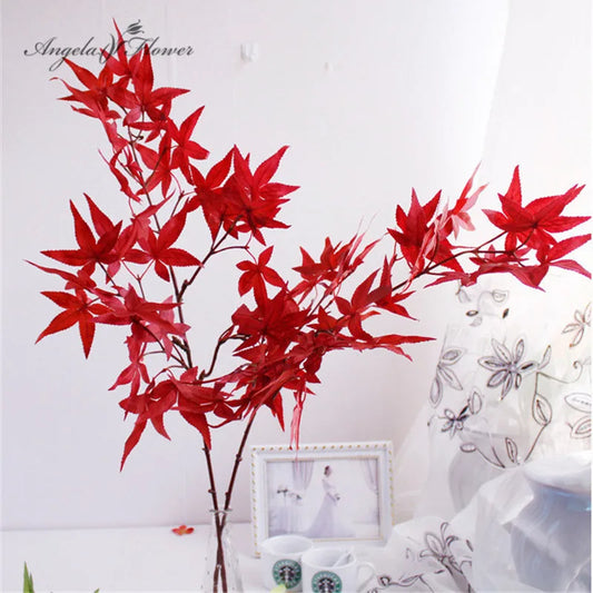 Artificial Japanese Maple Leaf Branch