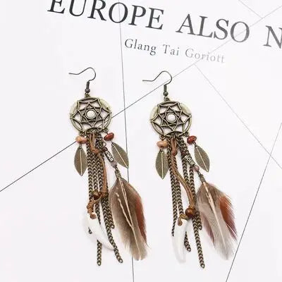 Retro Dream Catcher Earrings