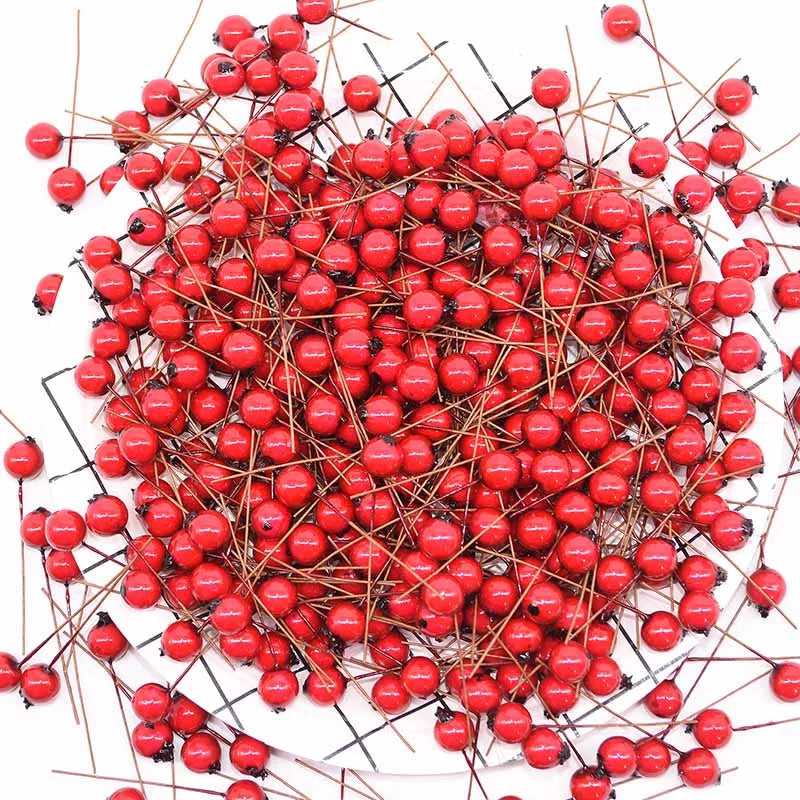 50pcs Mini Artificial Berries