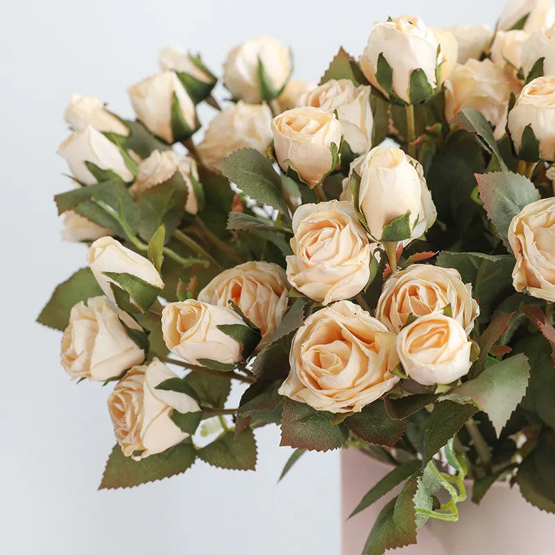 European Style Retro Silk Roses