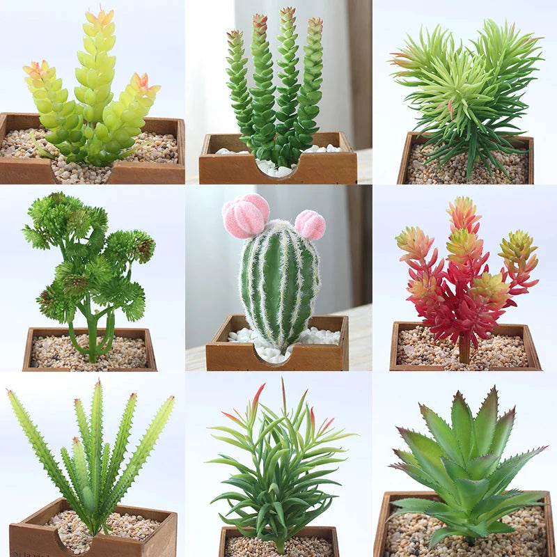 Mini Artificial Succulents Flower