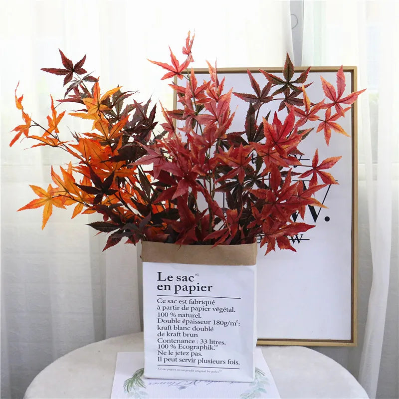 Artificial Japanese Maple Leaf Branch