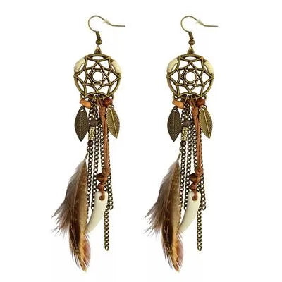 Retro Dream Catcher Earrings