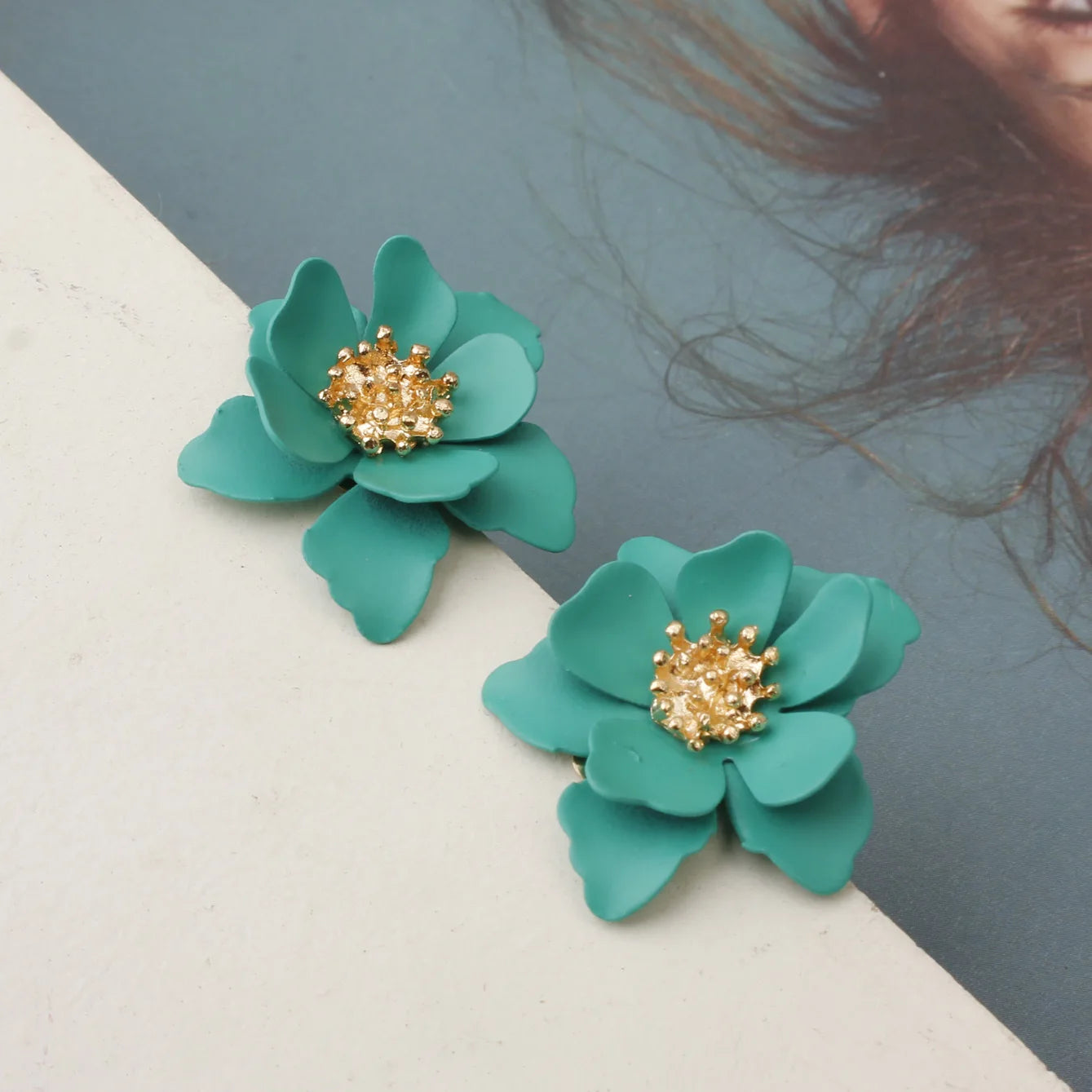 Cute Small Flower Stud Earrings