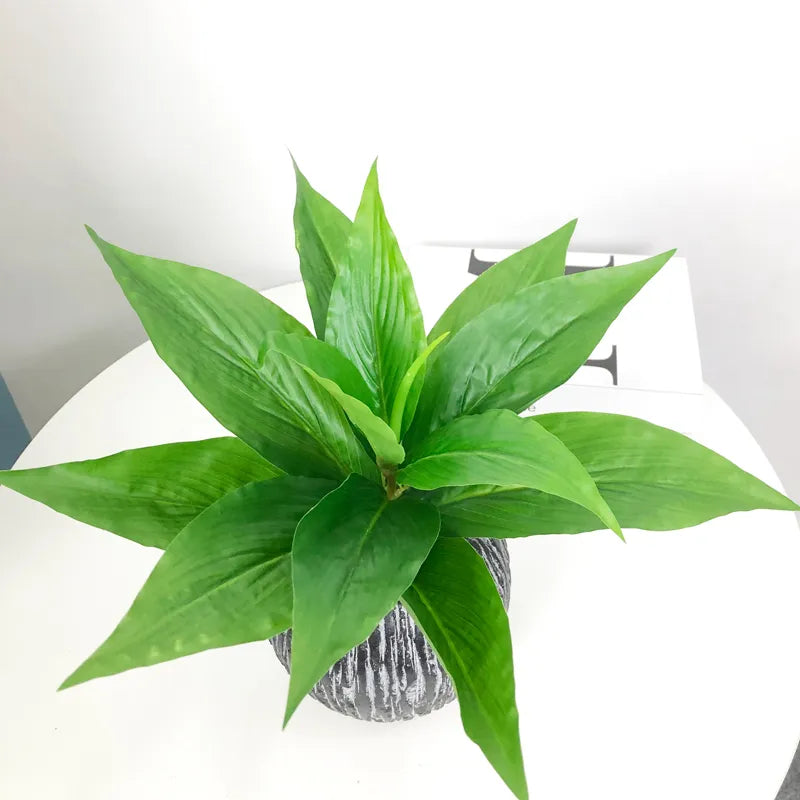 Artificial Tropical Green Leaves