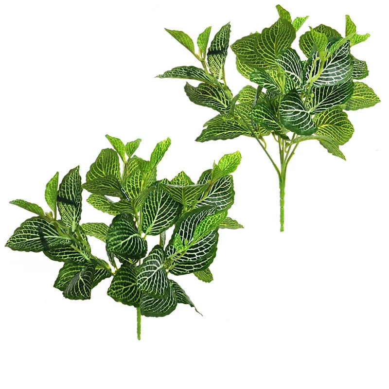 Artificial Tropical Green Leaves