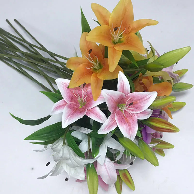 Beautiful Artificial Lily Flowers