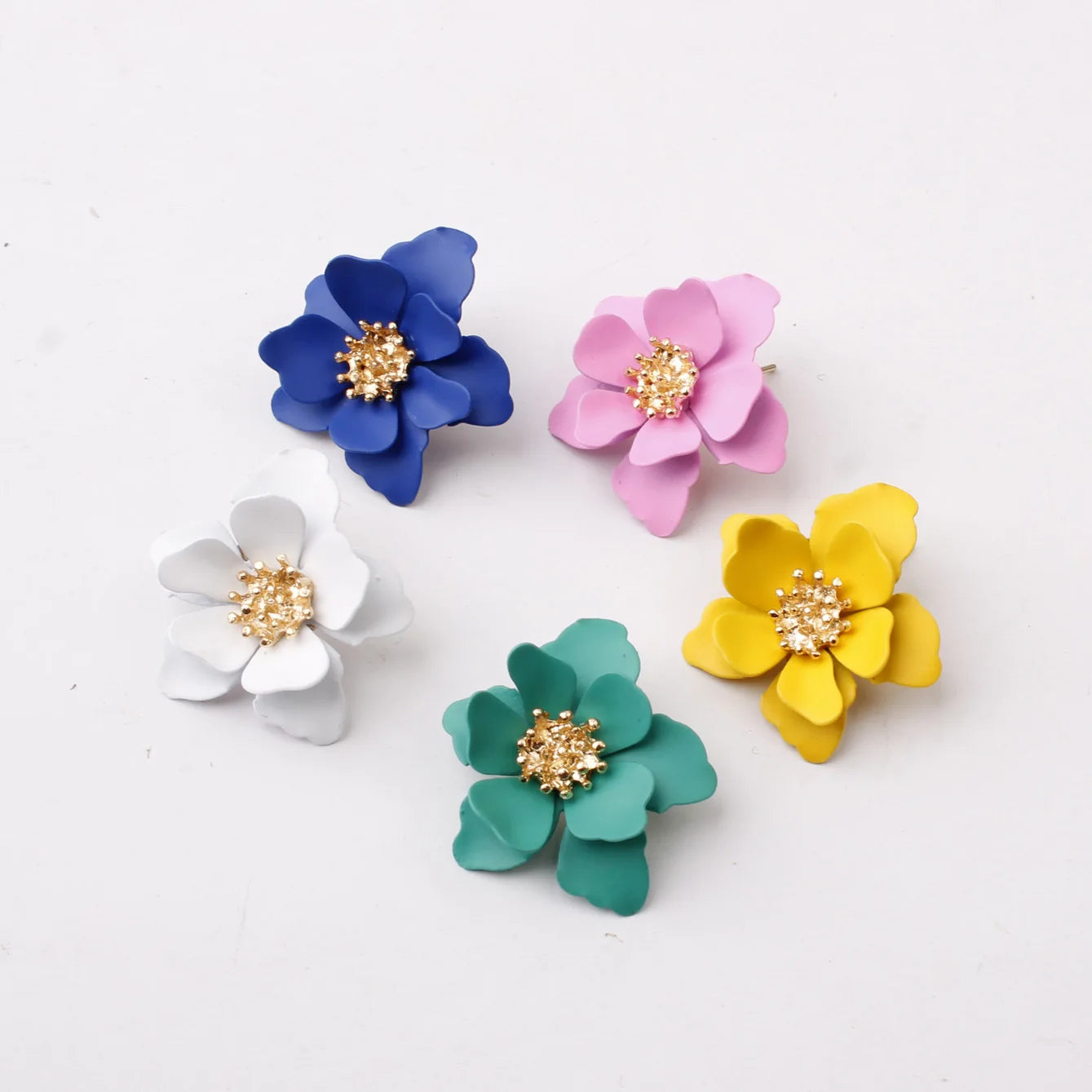 Cute Small Flower Stud Earrings