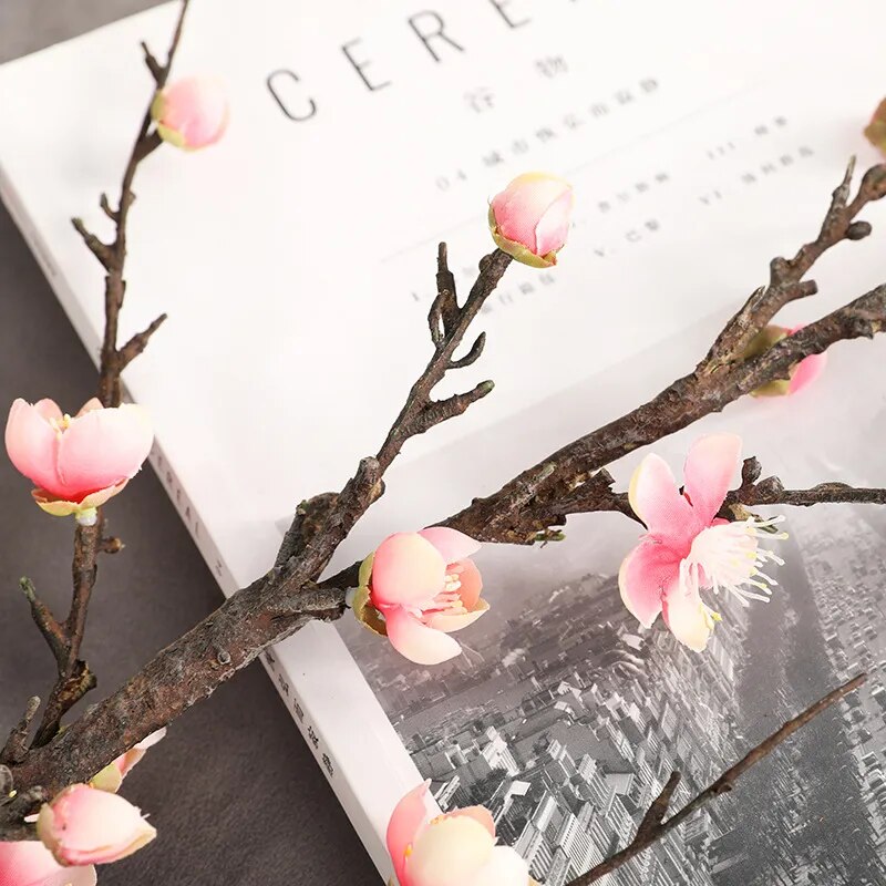 Artificial Winter Plum Branch Flower