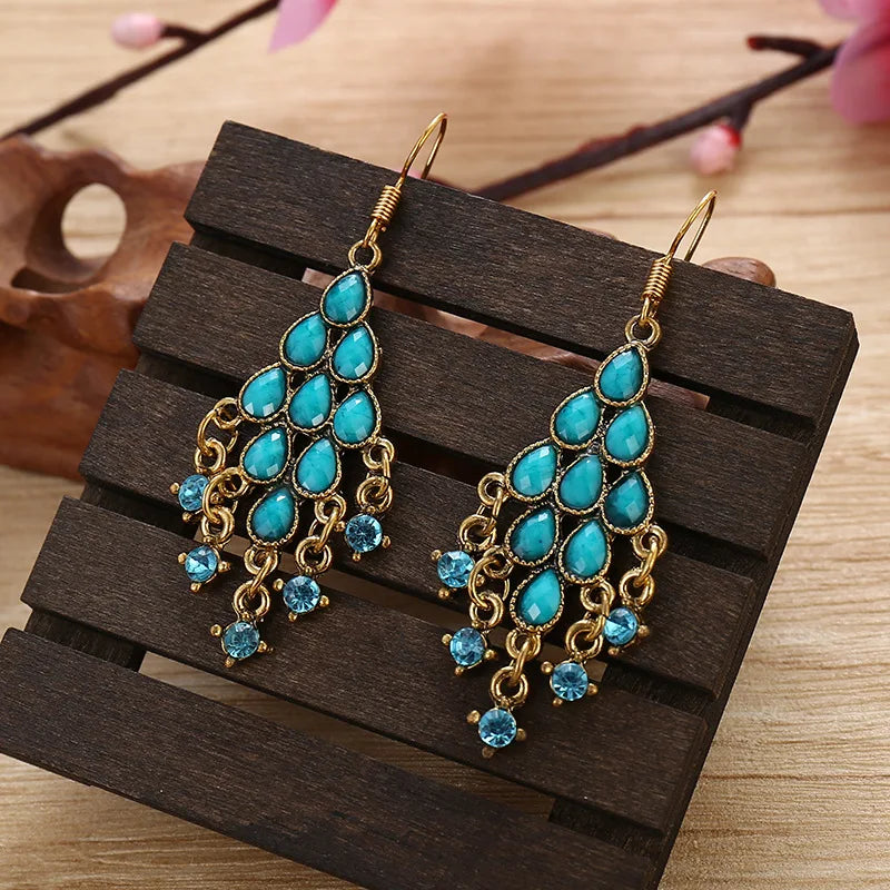 Retro Geometric Ladies Earrings