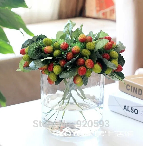 Delicious Artificial Strawberry Fruit