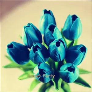 10pcs Artificial Tulip Wedding Flowers