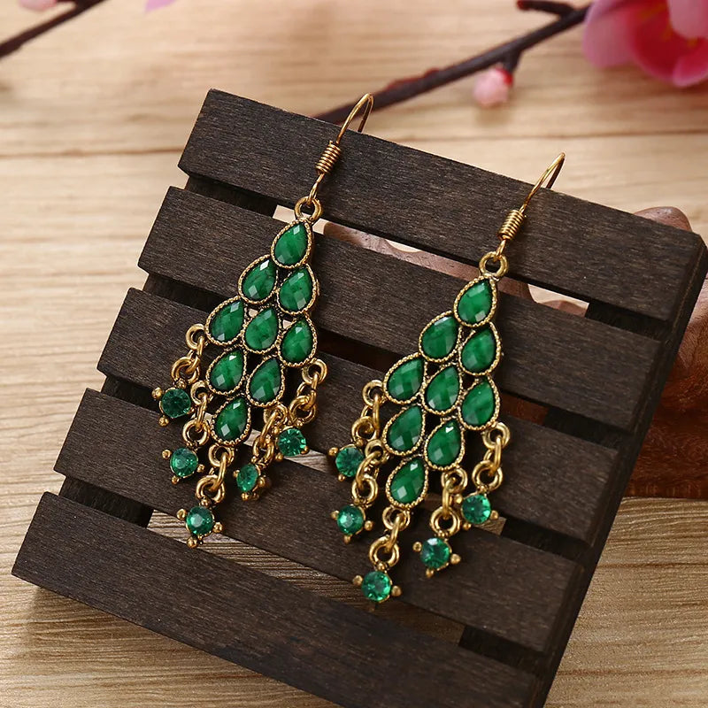 Retro Geometric Ladies Earrings