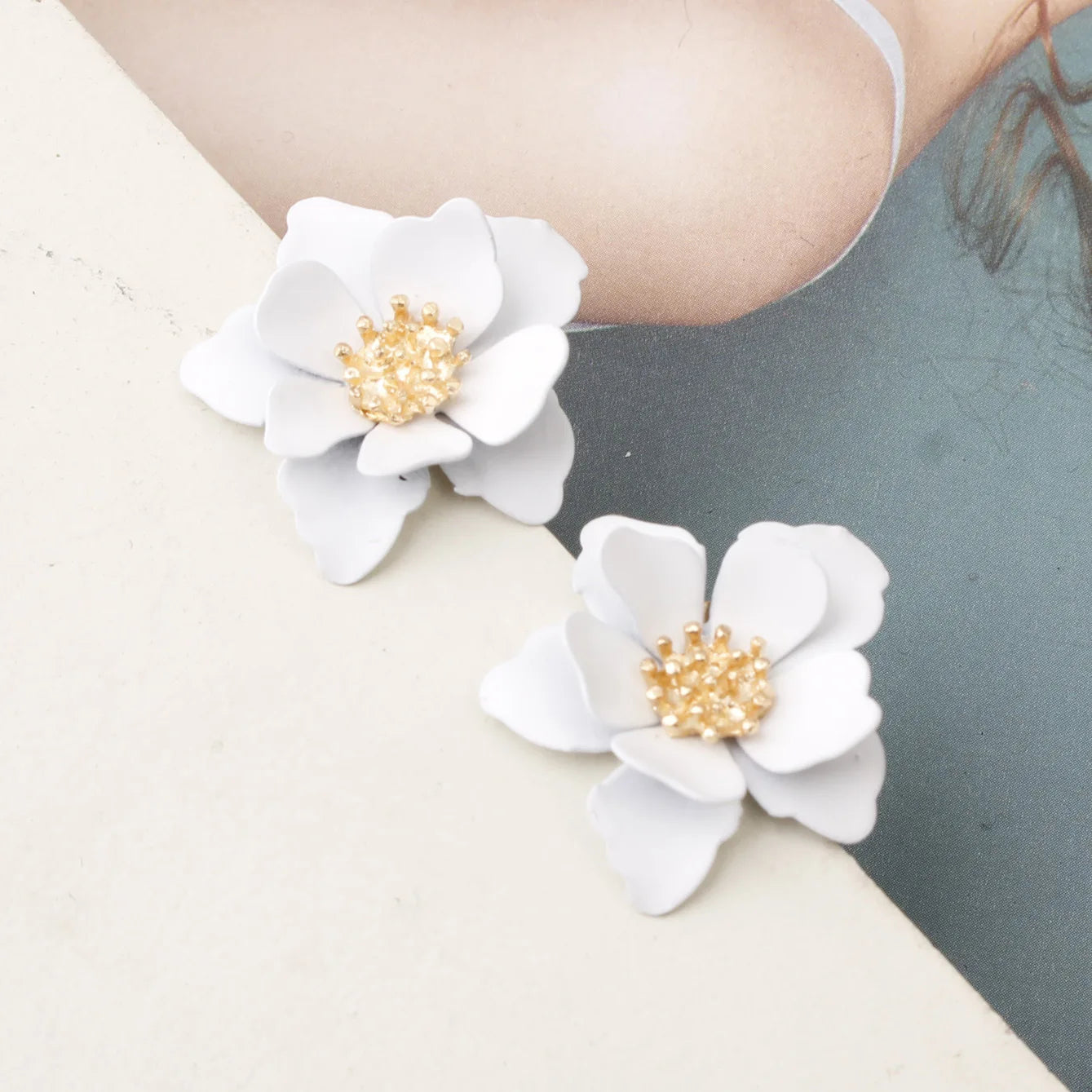 Cute Small Flower Stud Earrings