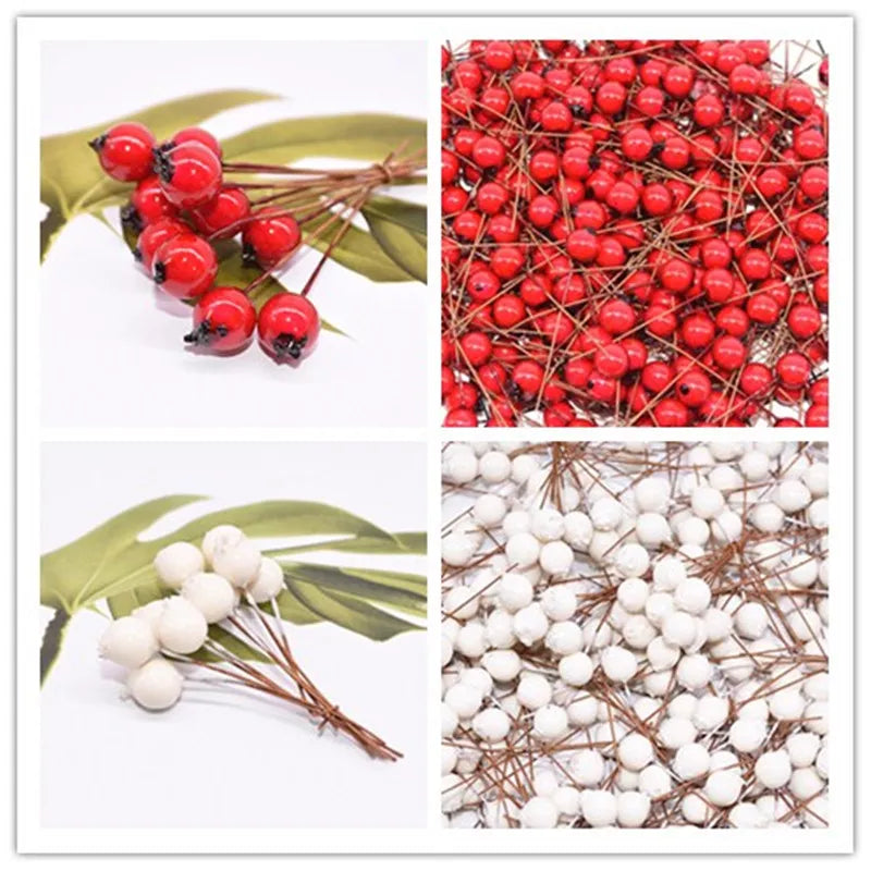 50pcs Mini Artificial Berries