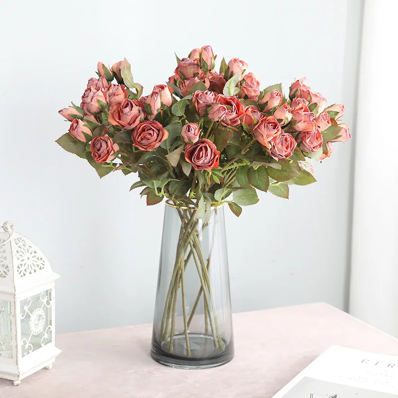 European Style Retro Silk Roses