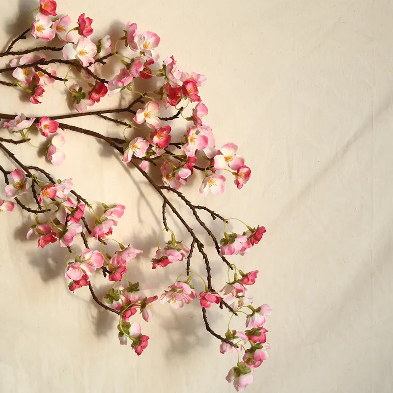 Artificial Cherry Spring Plum Blossom Branch