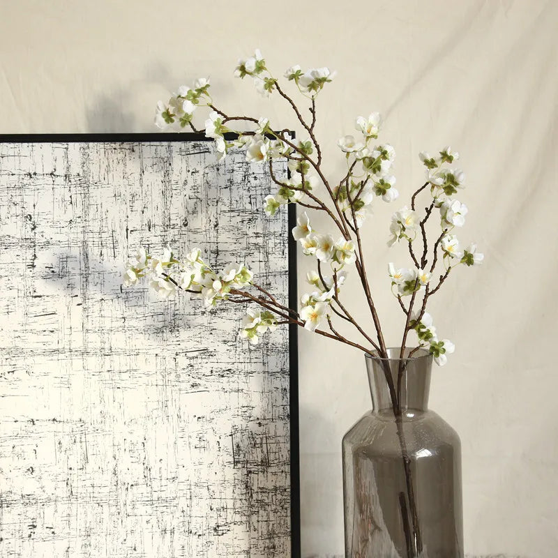 Artificial Cherry Spring Plum Blossom Branch