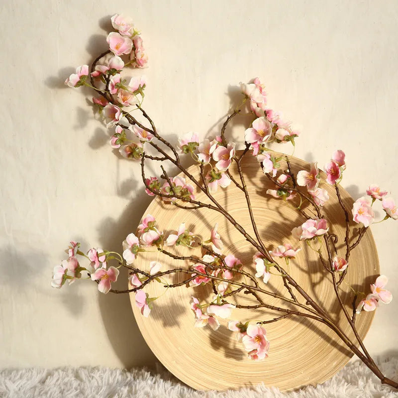 Artificial Cherry Spring Plum Blossom Branch