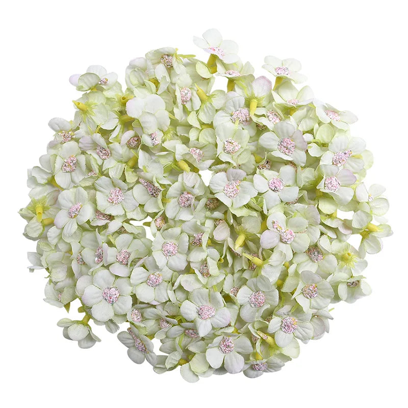 50Pcs 2cm Mini Silk Daisy Flower Heads