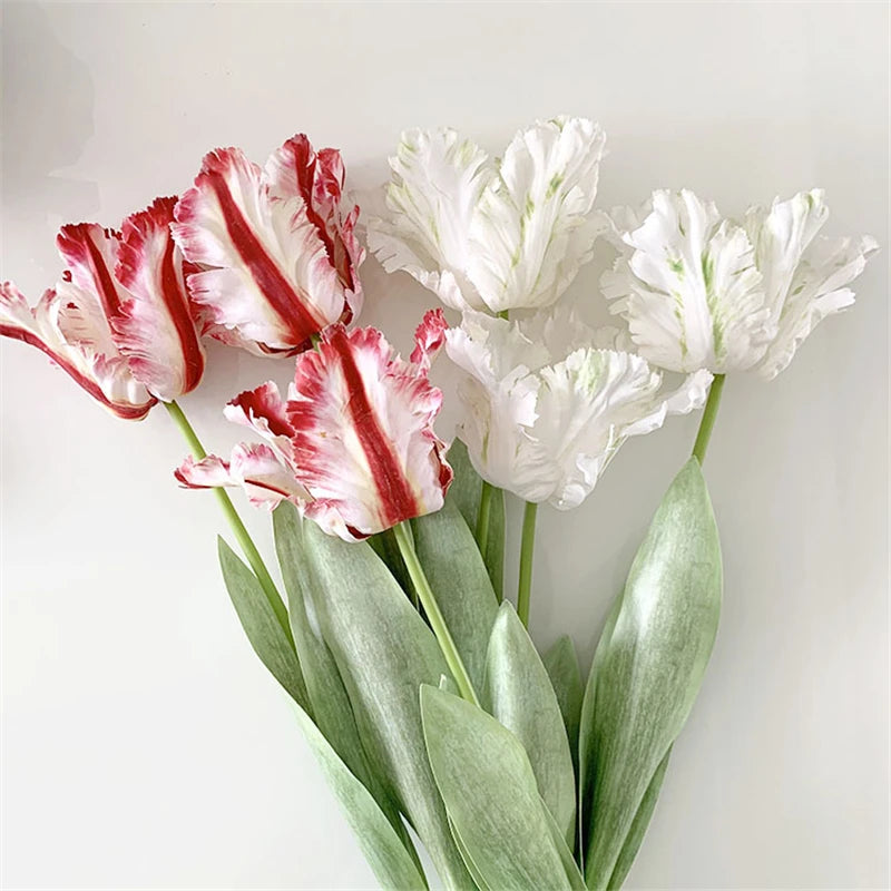 Luxury Artificial 3D Parrot Tulip