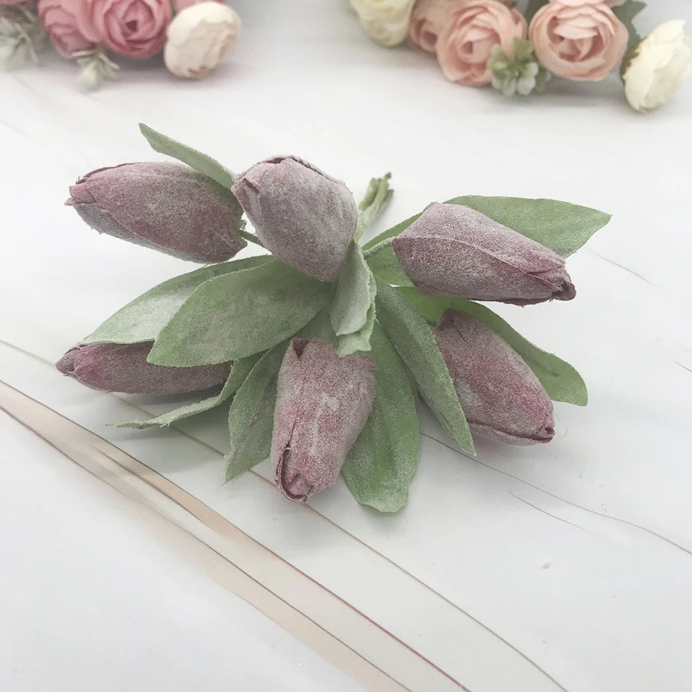 6 pcs Imitation Tulips