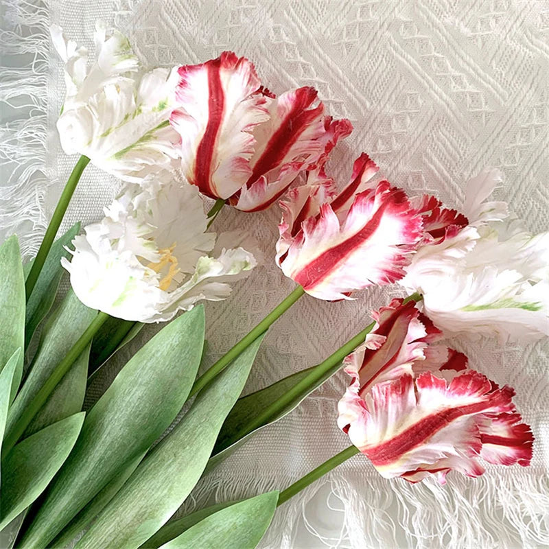 Luxury Artificial 3D Parrot Tulip