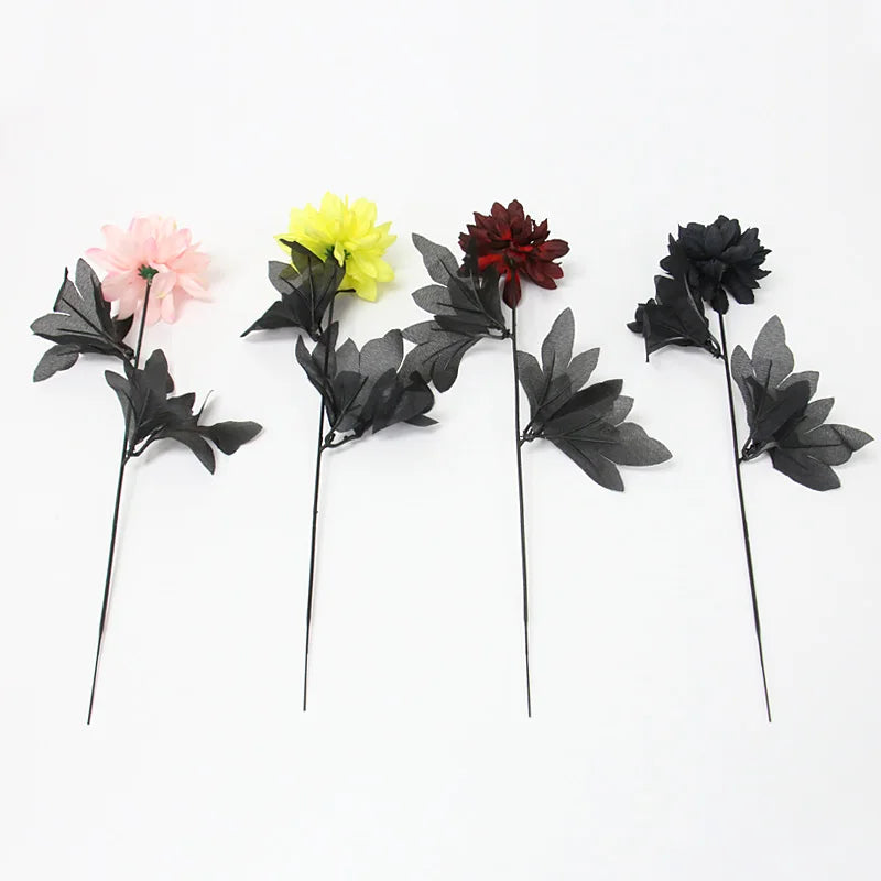 1/3pcs Artificial Dahlia Flowers