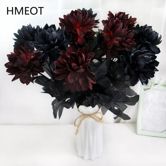 1/3pcs Artificial Dahlia Flowers