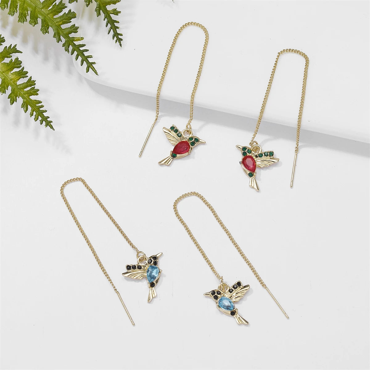 Trendy Little Bird Drop Earrings